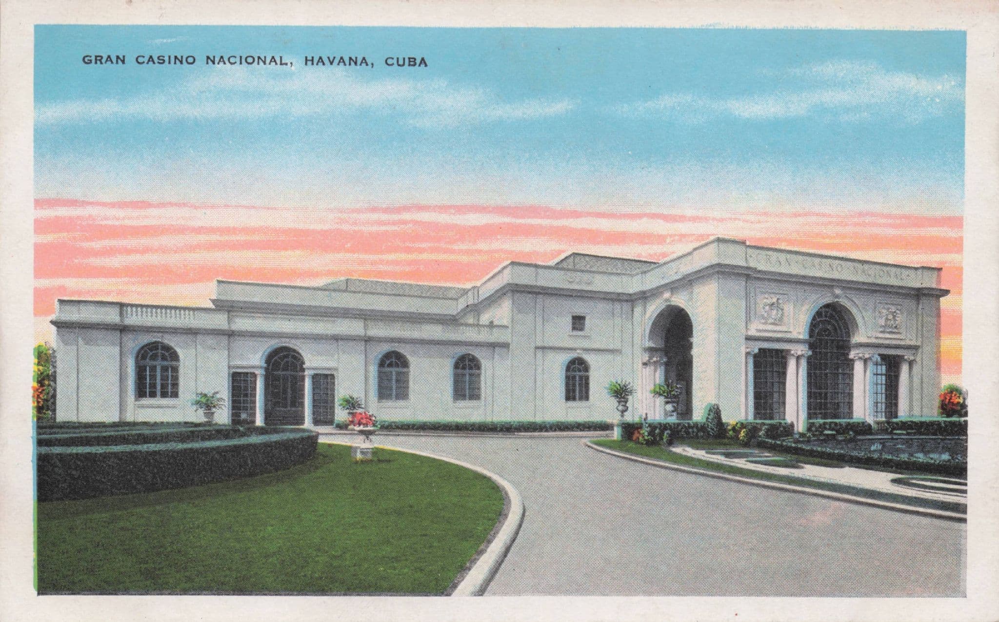 Havana Gran Casino Cuba Antique Postcard