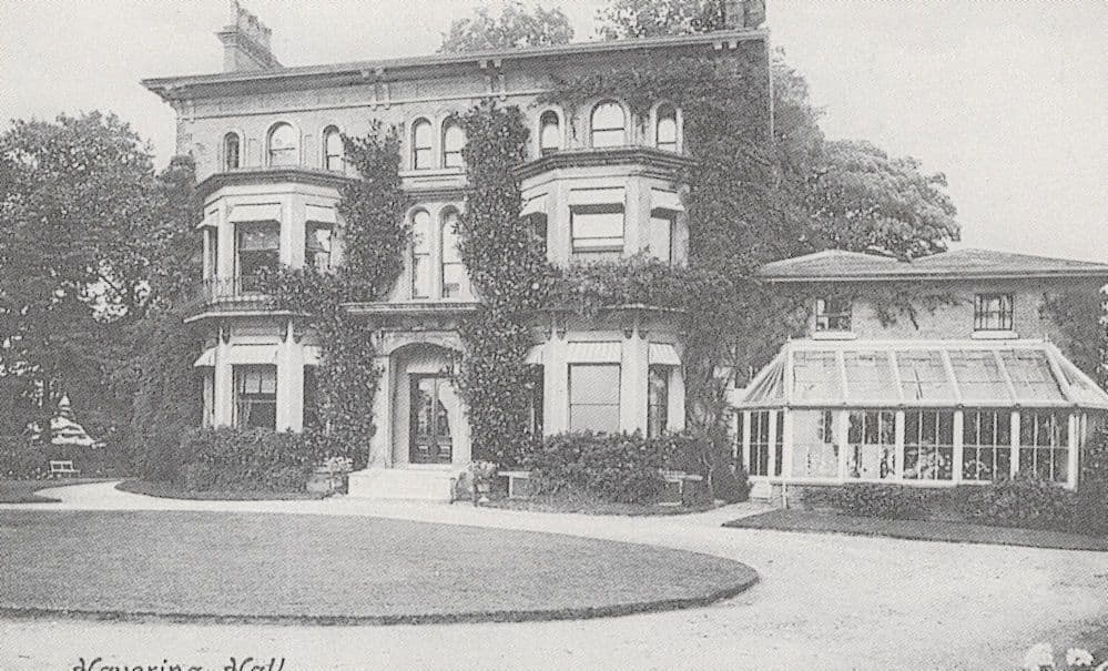 Havering Hall in WW1 Romford Essex Postcard