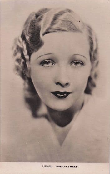 Helen Twelvetrees Film Weekly Vintage Actress Real Photo PB Postcard
