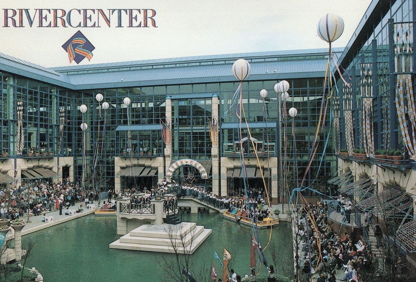 Helium Balloons at Rivercenter San Antonio Texas USA Just Add Water Postcard