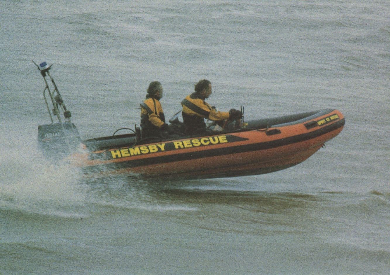 Hemsby Rescue Inshore Lifeboat Ship Postcard
