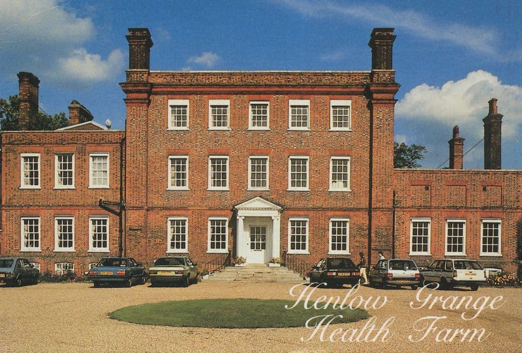 Henlow Grange Health Farm Bedfordshire Jogging Postcard