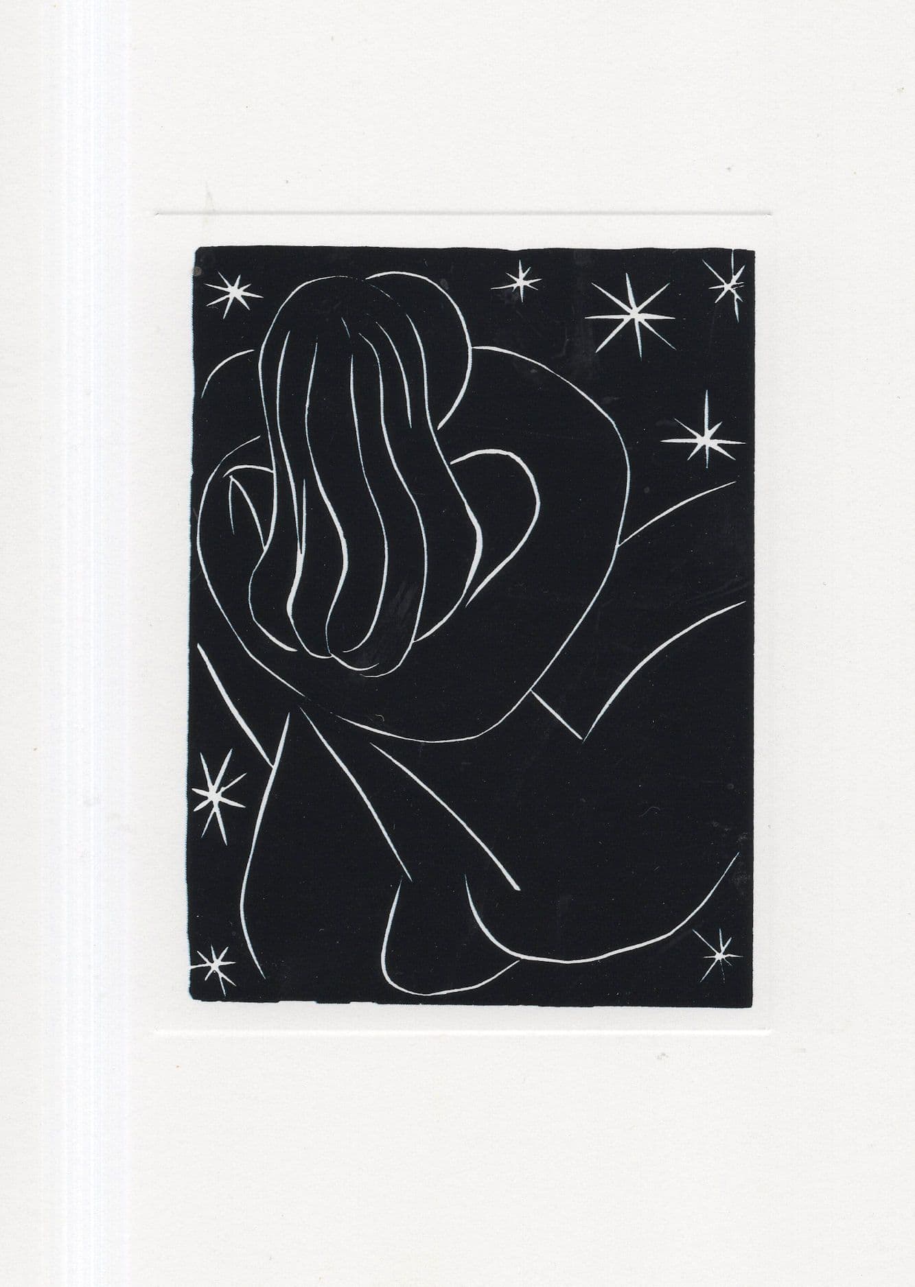 Henri Matisse Chant De Minos 1945 Rare Painting Postcard