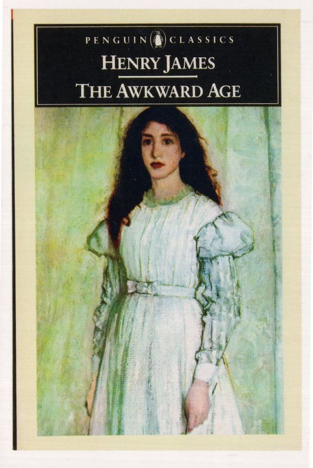 Henry James The Awkward Age 1987 Book Postcard