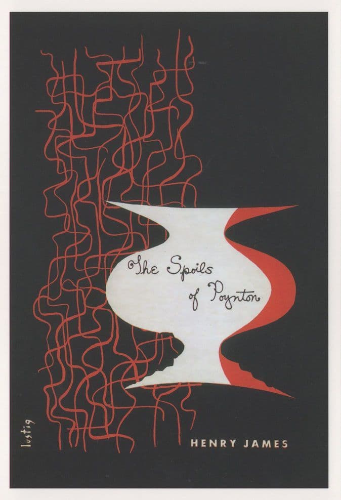 Henry James The Spirits Of Poynton 1943 Book Postcard