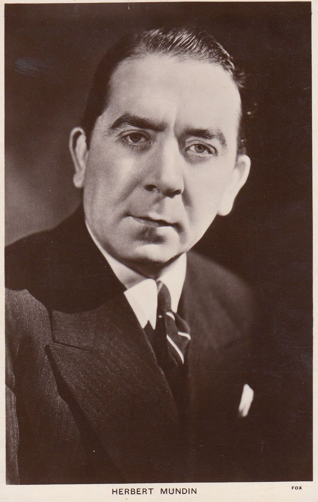Herbert Mundin Picturegoer Vintage Photo Postcard