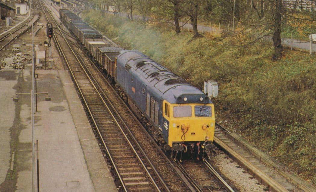 Hercules 50 Class 50007 Streatham Hill Station 1980 Postcard