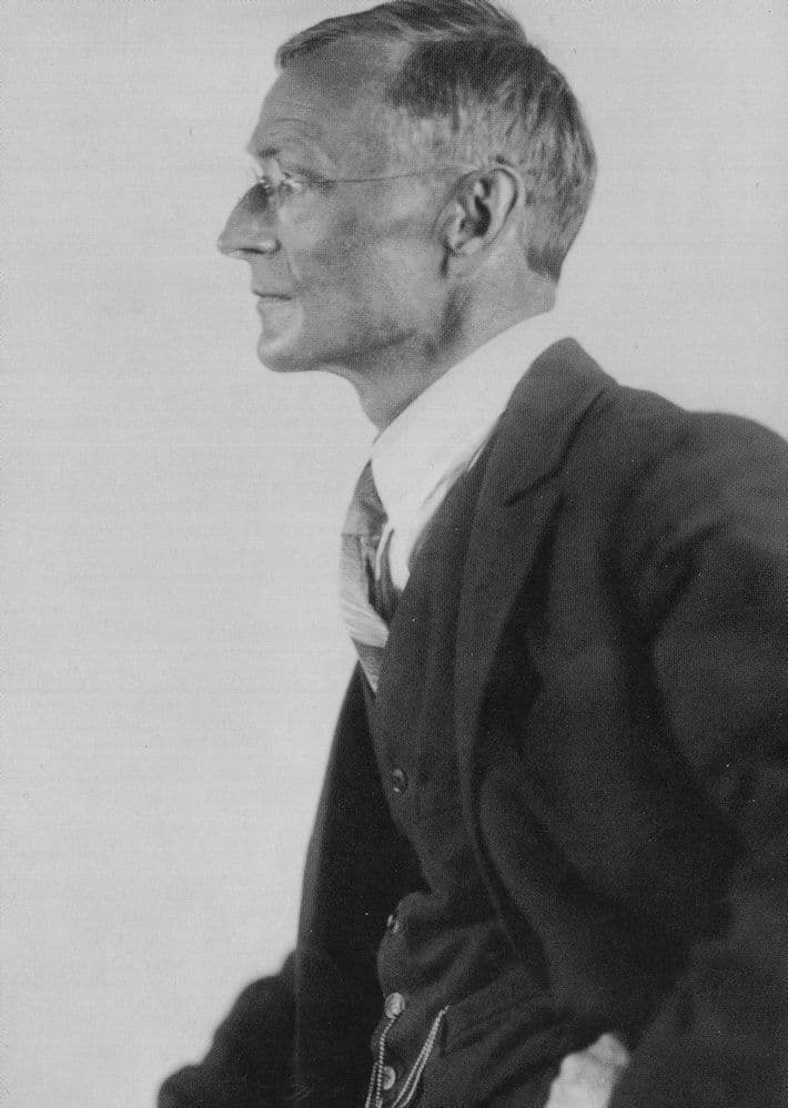 Hermann Hesse Siddhartha Book Author Stunning Photo Postcard