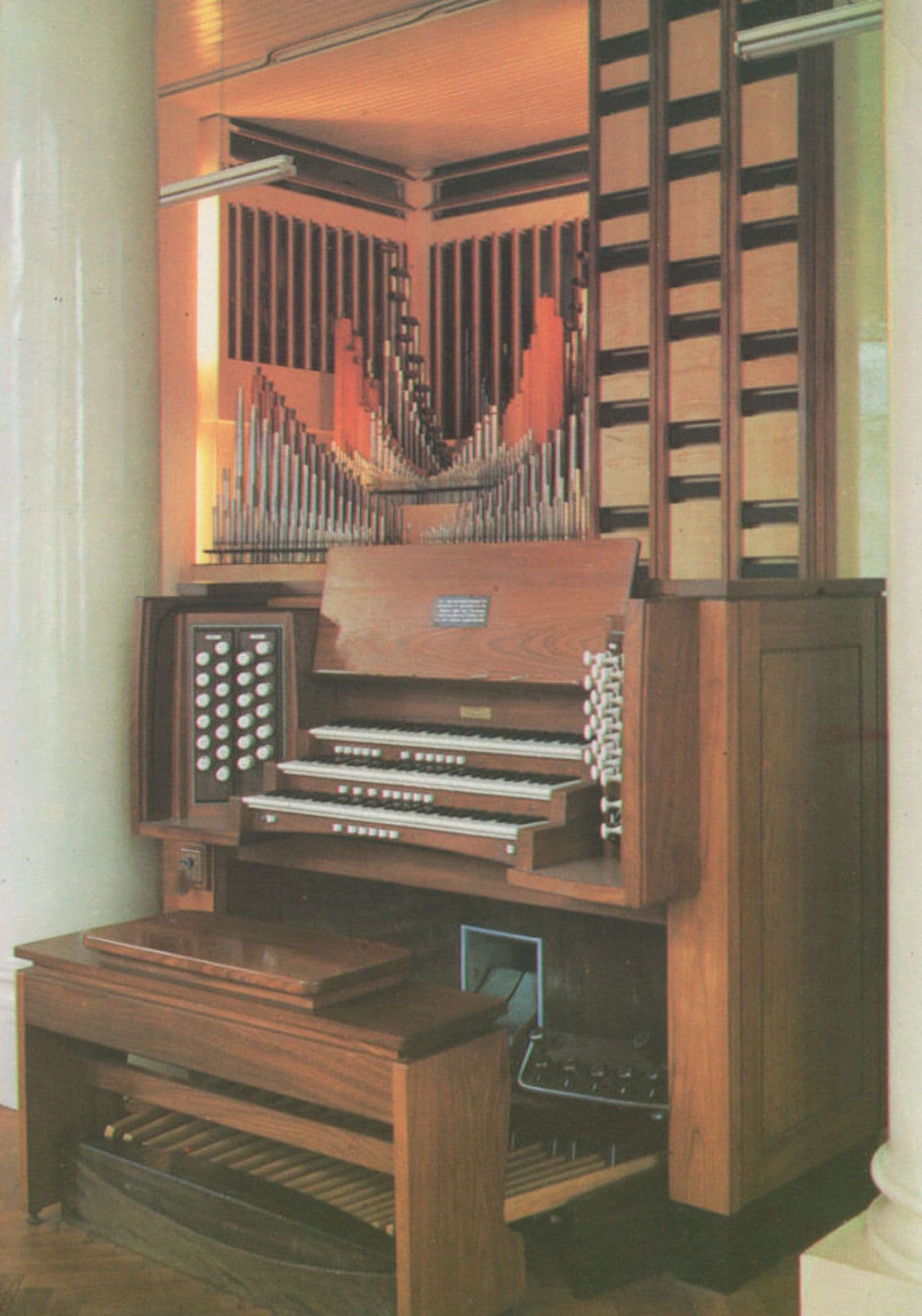 Hill Norman & Beard Organ Builders 4x London Advertising Postcard