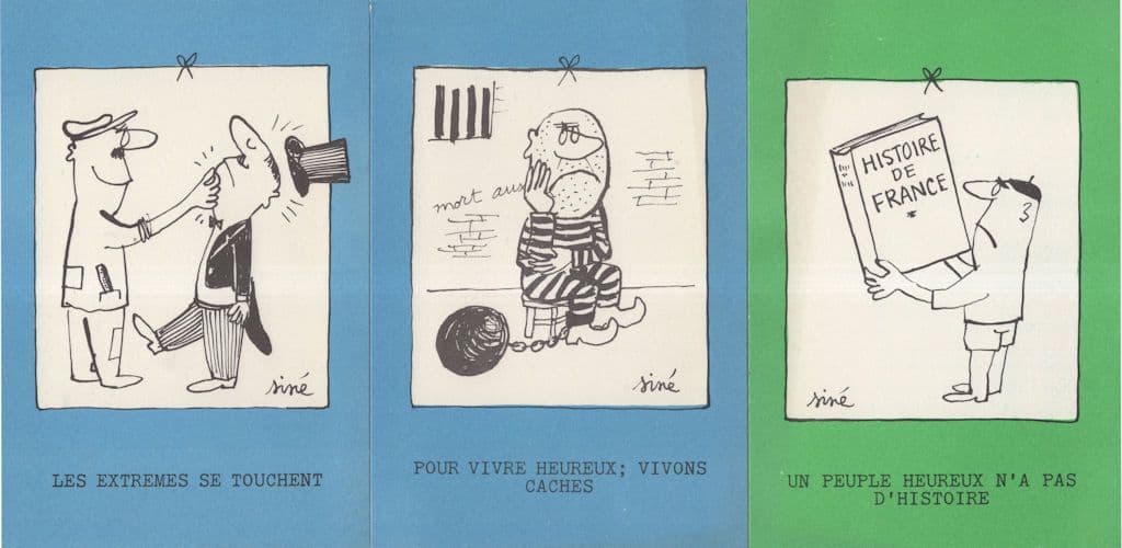 History Of France Book Prison Prisoner 3x French Comic Postcard s
