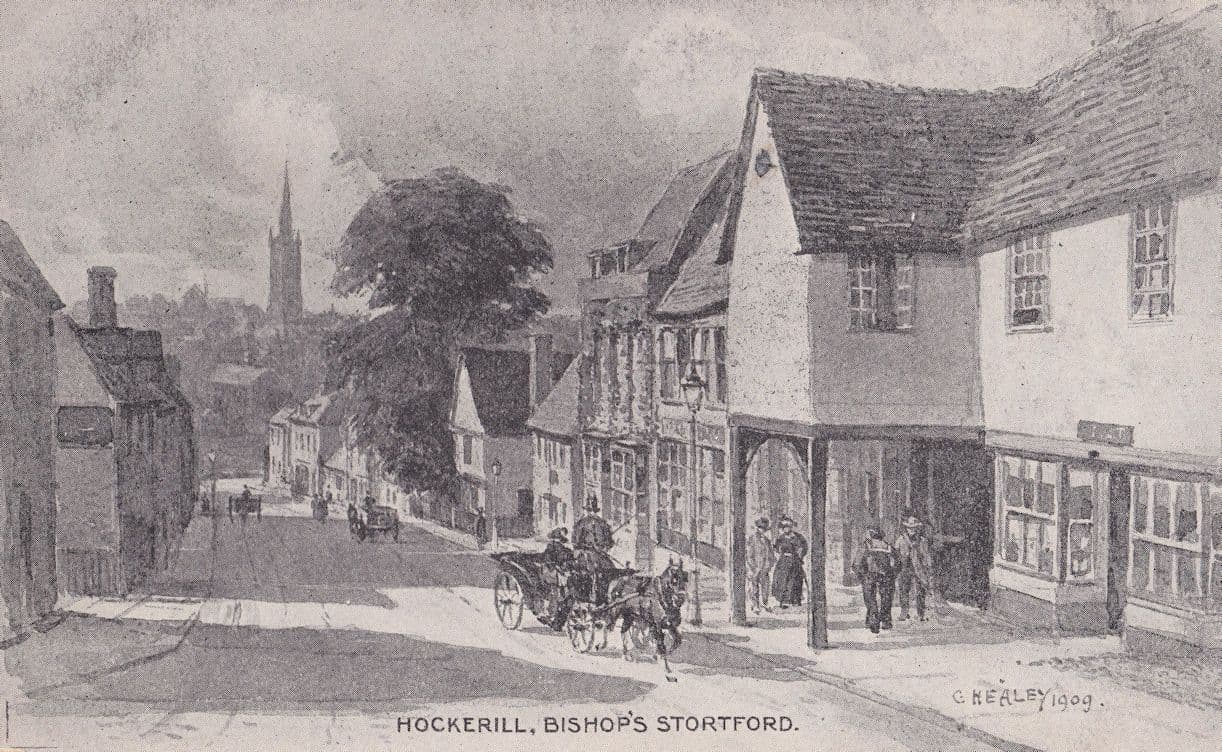 Hockerhill Bishops Stortford Old Postcard