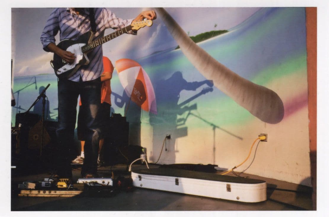 Hollywood Florida Busker Guitar Toy Ship Type Case Award Photo Postcard