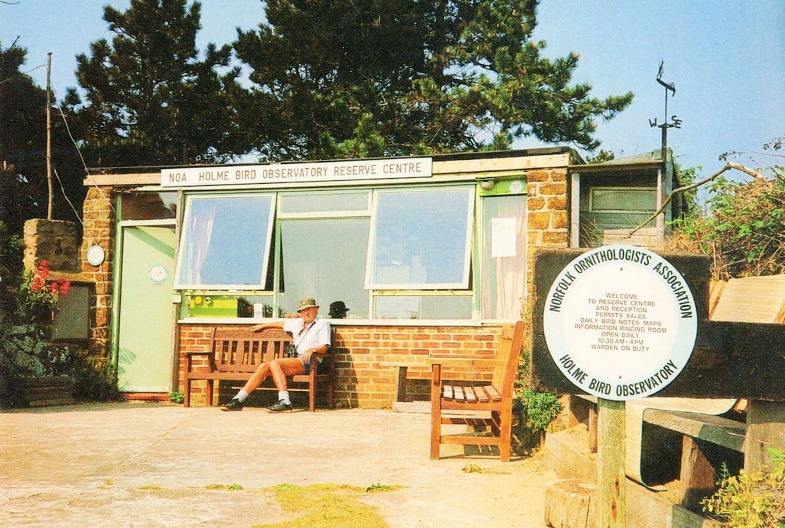 Holme Bird Observatory Norfolk Vintage Postcard