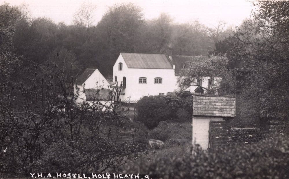 Holt Heath YHA Hostel Antique Real Photo Postcard