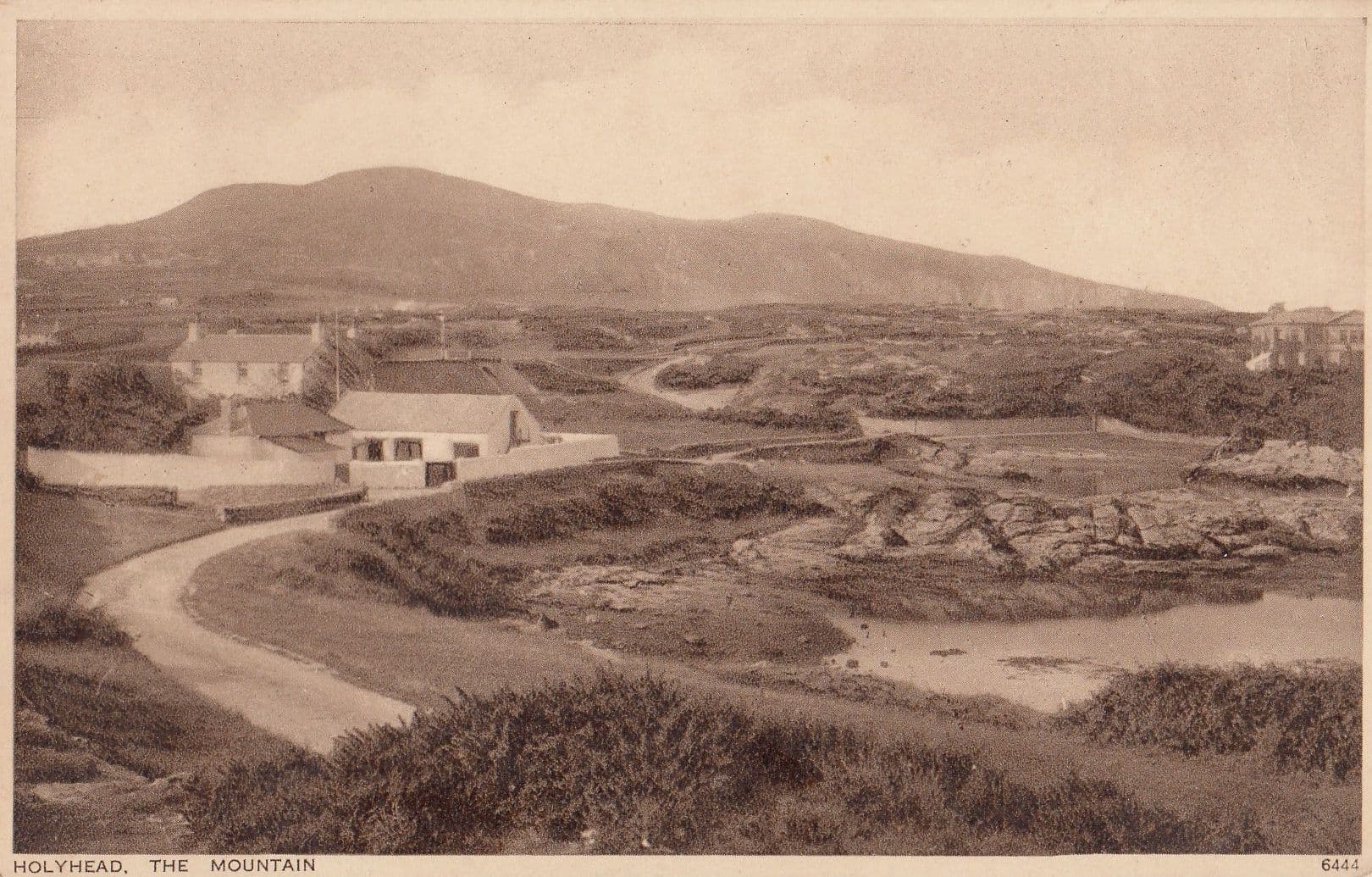 Holyhead Mountain Anglesey Wales 1945 WW2 Old Postcard