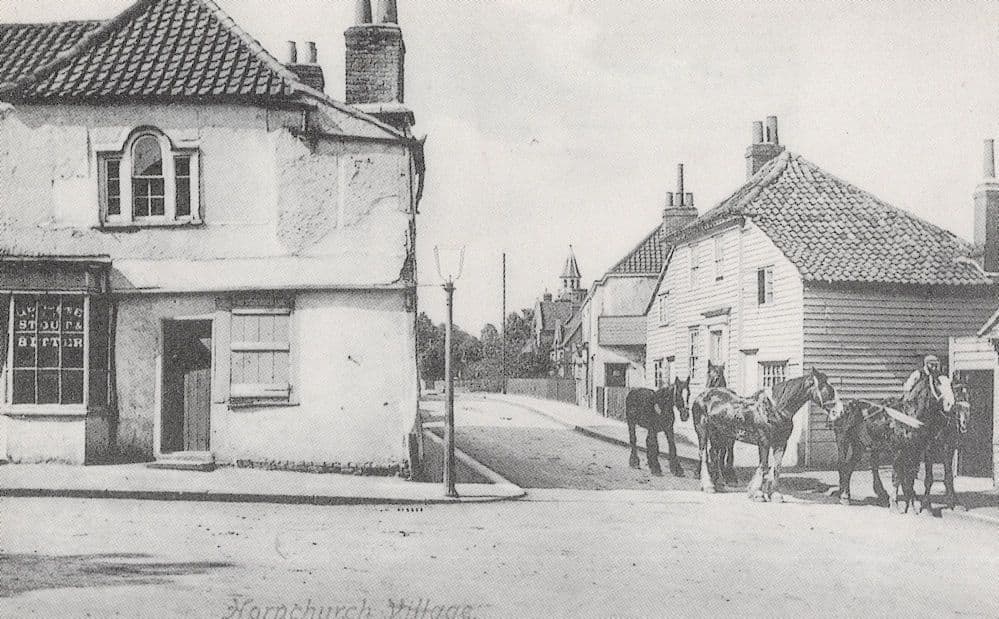 Hornchurch Village Stout Bitter Pub Sign Essex Postcard