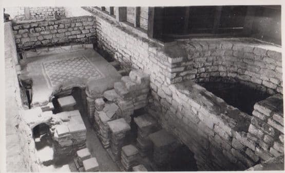 Hot Baths Cregneash Village Folk Museum Real Photo Isle Of Man Postcard