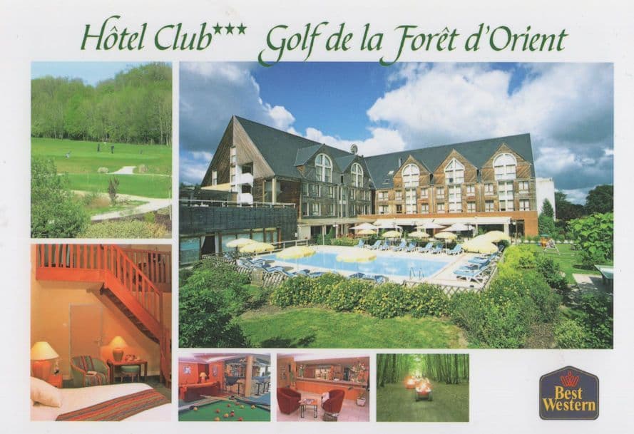 Hotel Club Golf De La Foret D'Orient French Postcard