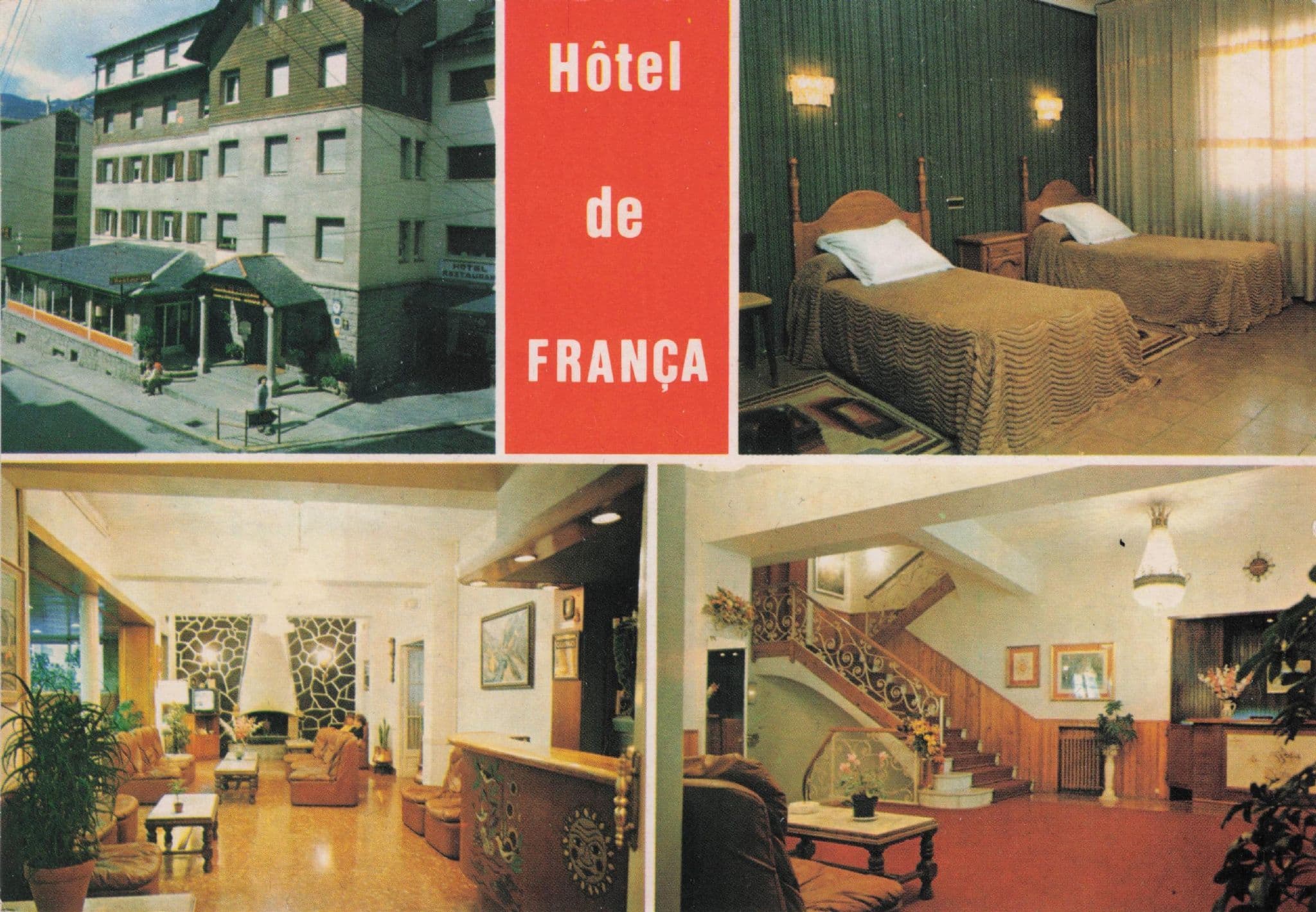 Hotel De Franca Hofrance Placa Del Consell Bedrooms Photo Postcard