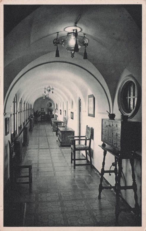 Hotel De La Gavina S'Agaro Spain Amazing Corridor Old Postcard