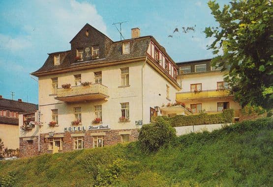 Hotel Haus Bach Bad Salzig AM Rhein Photo Postcard