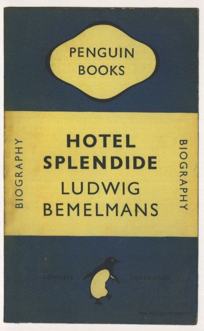 Hotel Splendide Ludwig Bemelmans 1948 Book Postcard