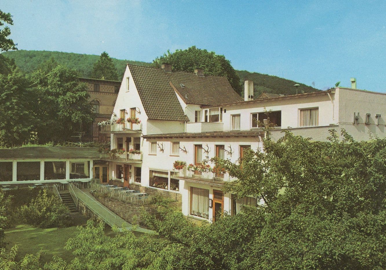 Hotel Weserberghof Germany Postcard