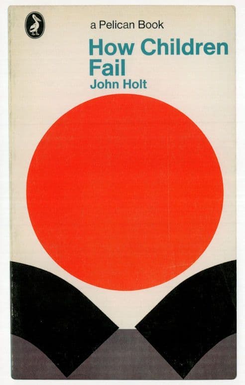 How Children Fail John Holt 1969 Book Postcard