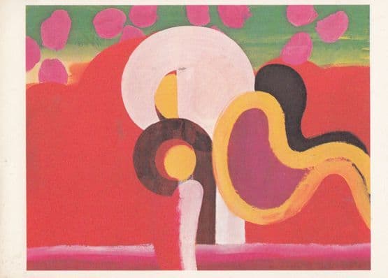 Howard Hodkin Gramophone Thamesdown Art Painting Postcard