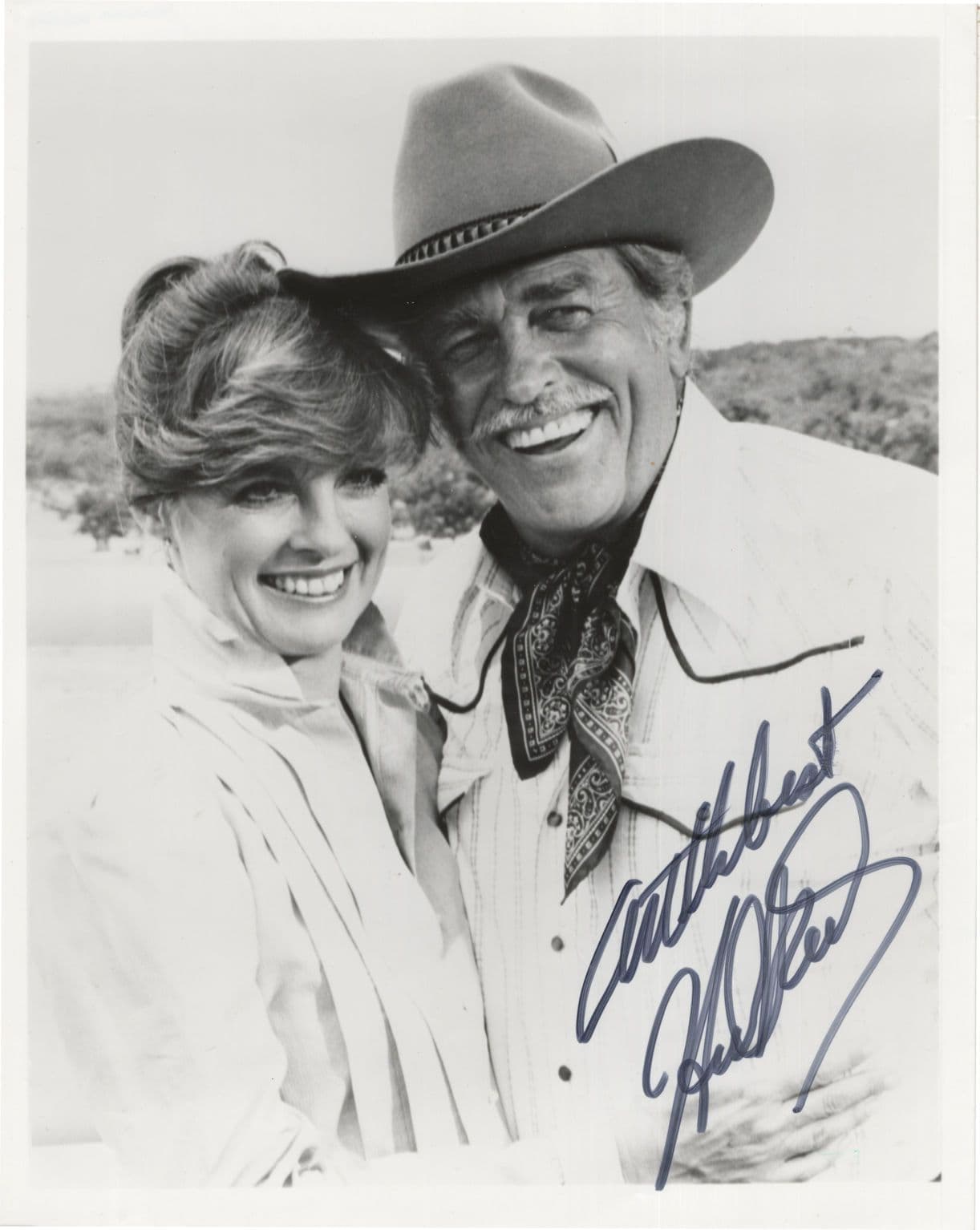 Howard Keel Day Of The Triffids Dallas TV Show 10x8 Hand Signed Photo
