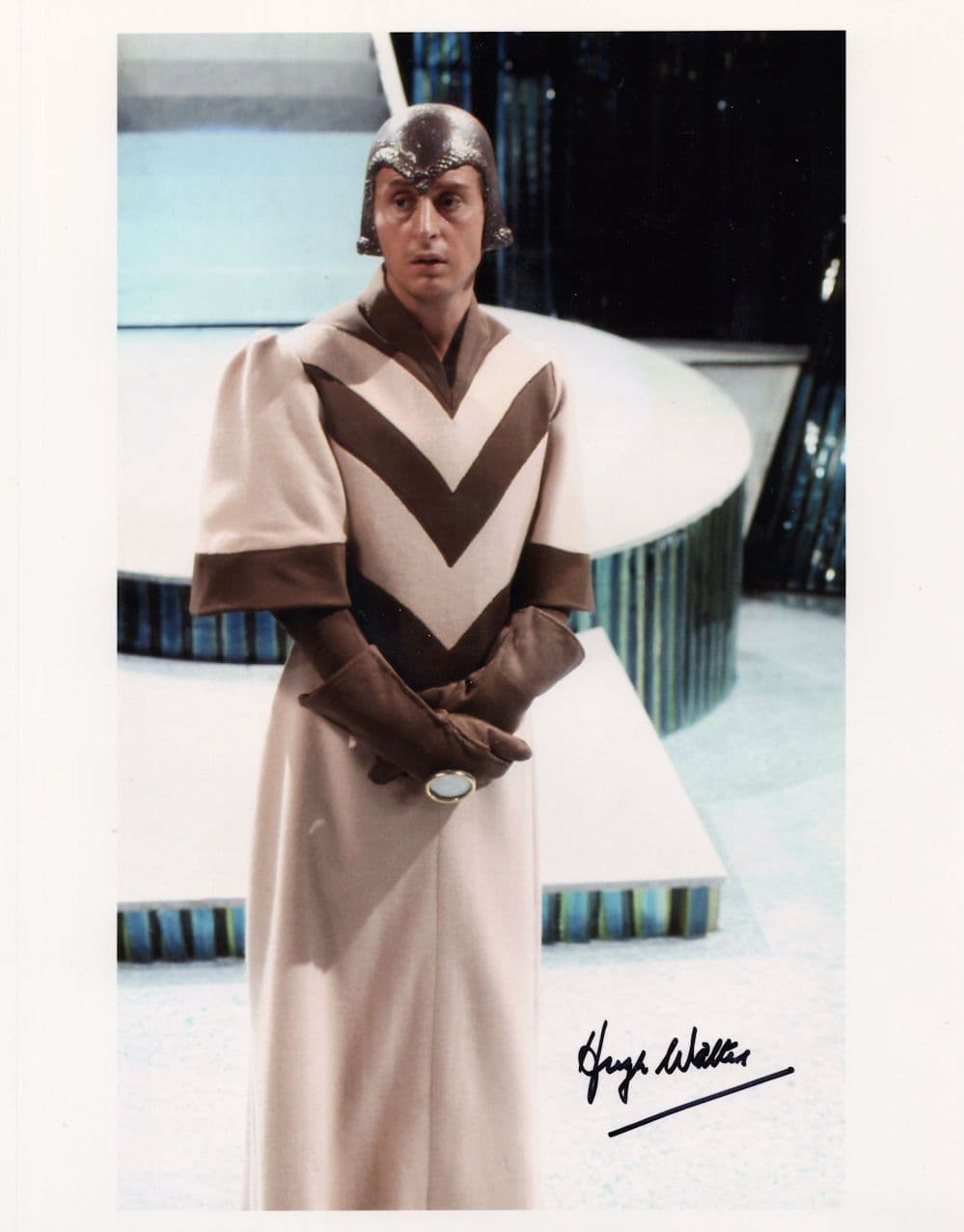 Hugh Walters As Runcible in Dr Who Stunning 10x8 Hand Signed Photo