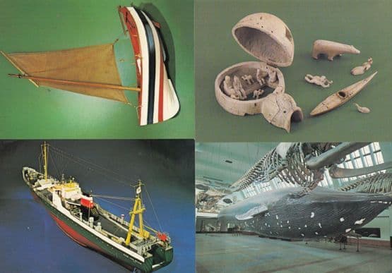 HULL Eskimo Toys incl Canoe Yorkshire 4x Whale Fishing RARE Postcard s