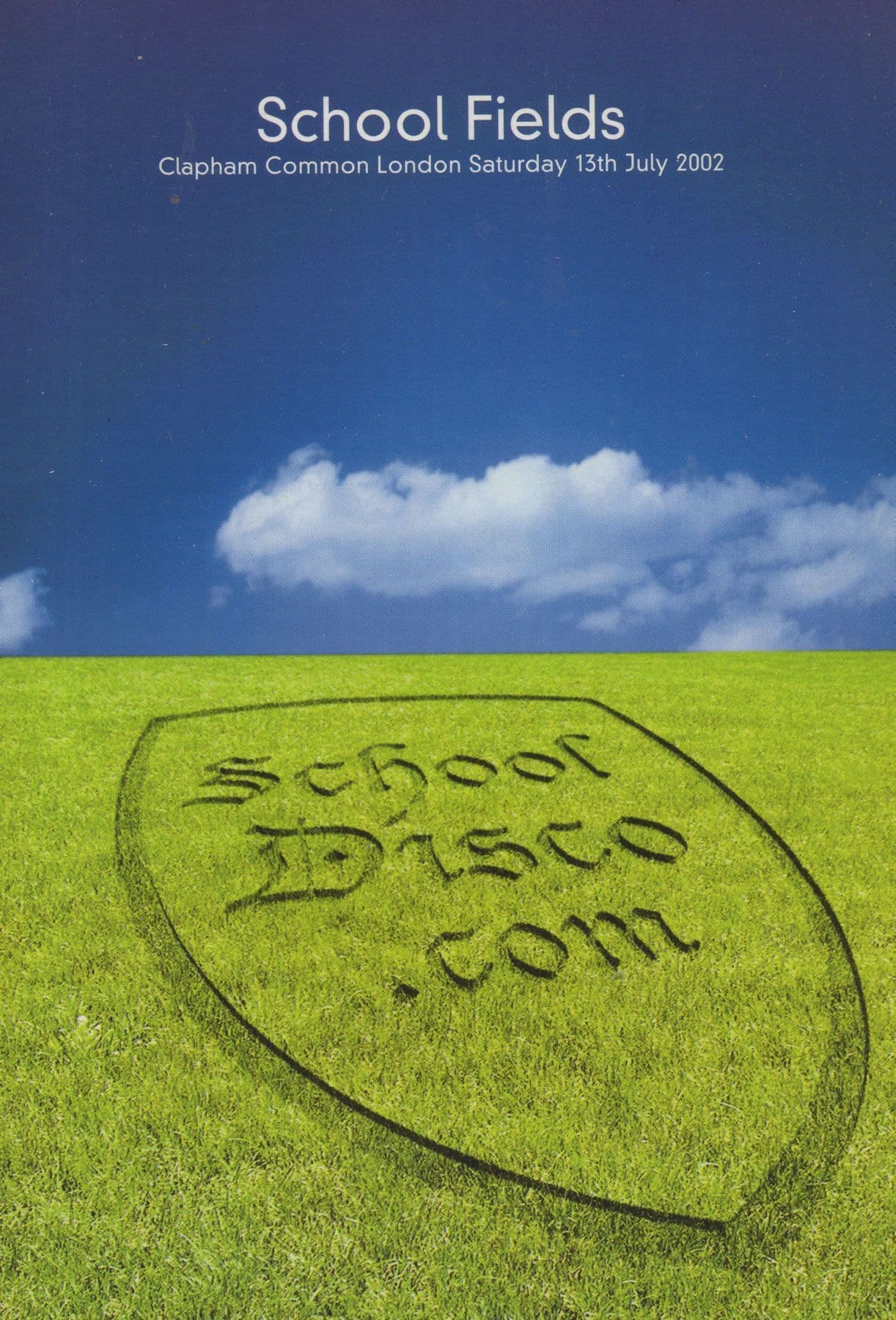 Human League ABC Modern Romance School Disco 2002 Postcard
