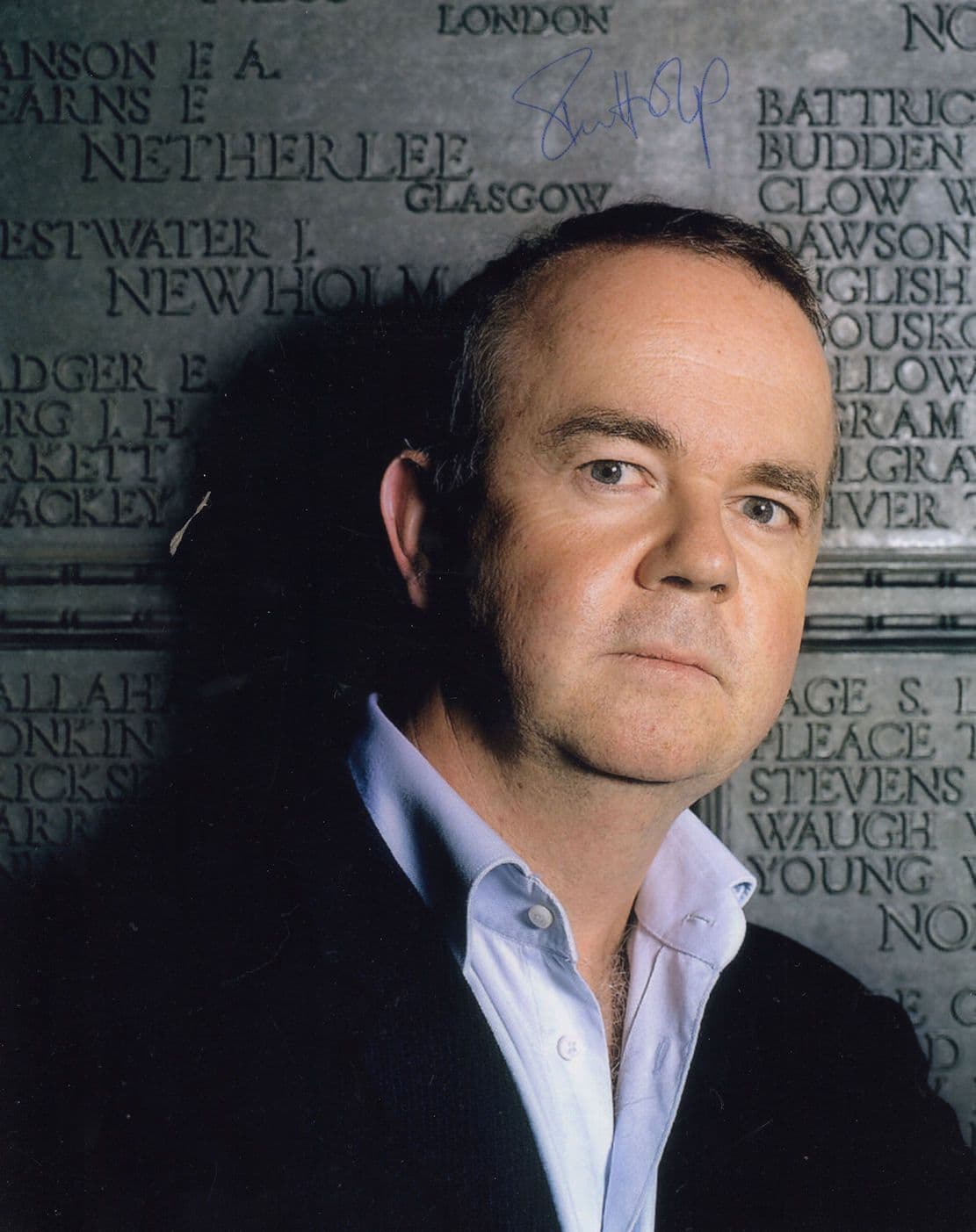Ian Hislop Private Eye Large 10x8 Hand Signed Photo