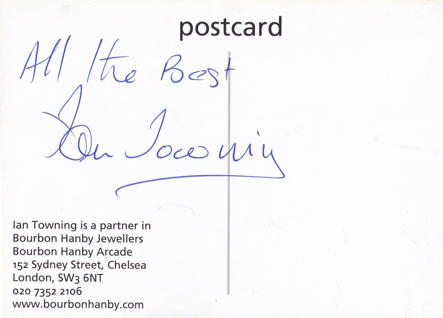 Ian Towning Dickinsons Real Deal Hand Signed Photo