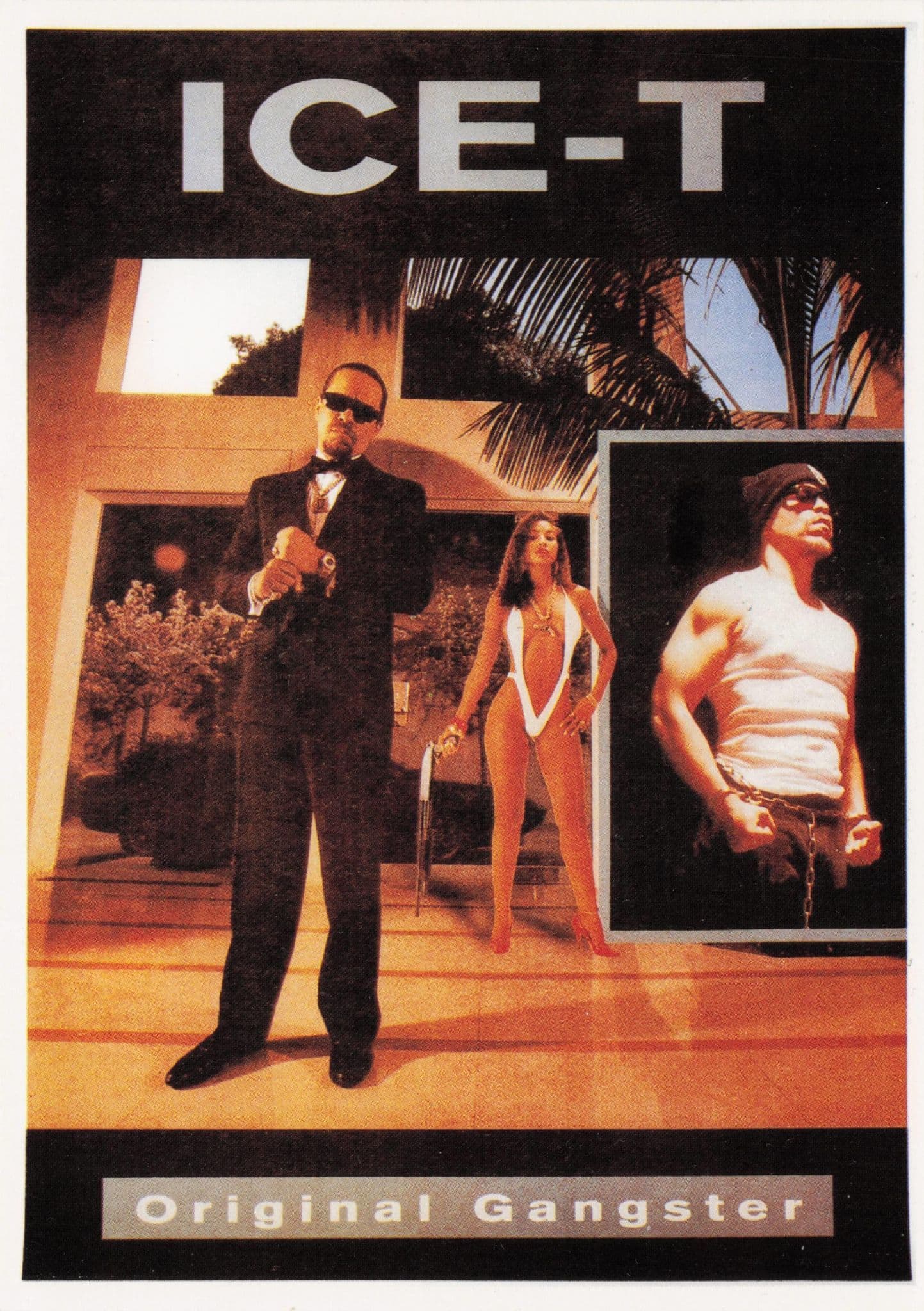 Ice-T Original Gangster CD Poster Art Rap Music Photo Postcard