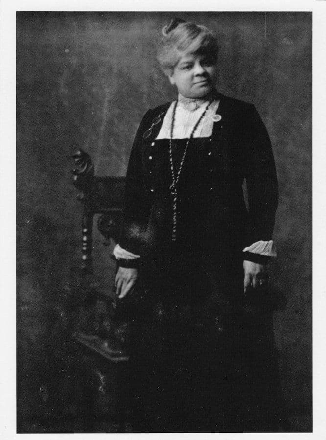 Ida Wells Barnett Black African Lady Anti Racism Suffragette Photo Postcard