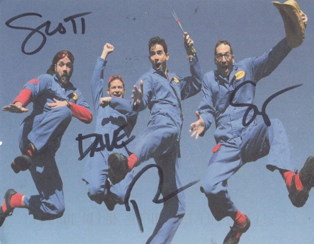 Imagination Movers FULL GROUP Hand Signed Photo