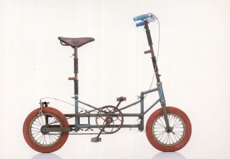 Inconnu 1950s French Bicycle France Cycle Bike Postcard