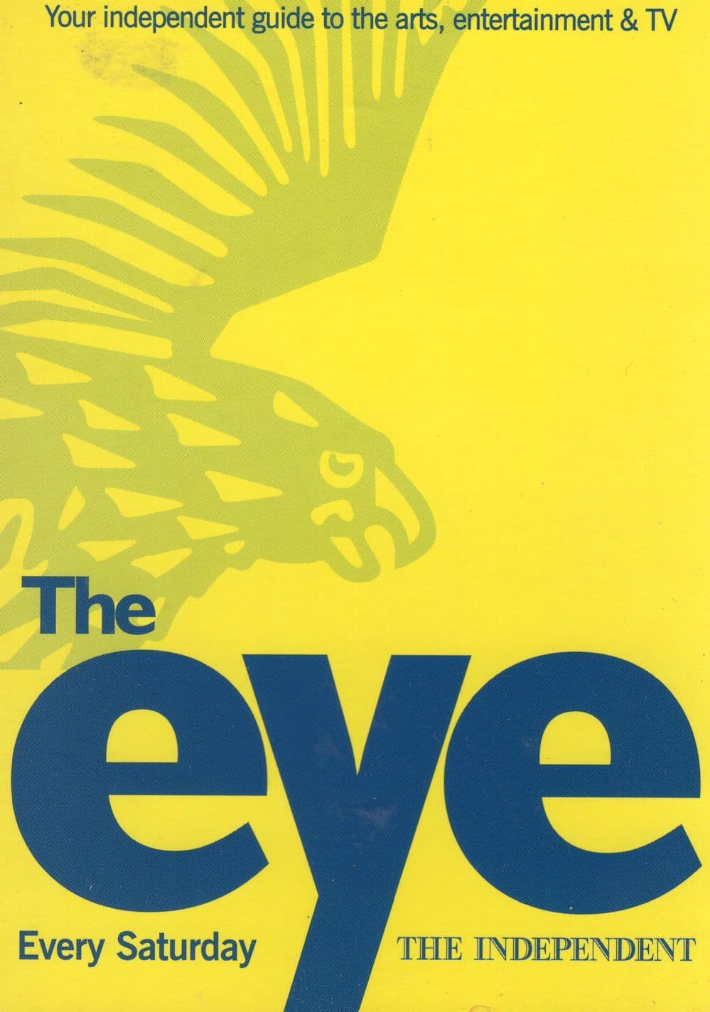 Independent Newspaper Eye Weekend Supplement Advertising Postcard