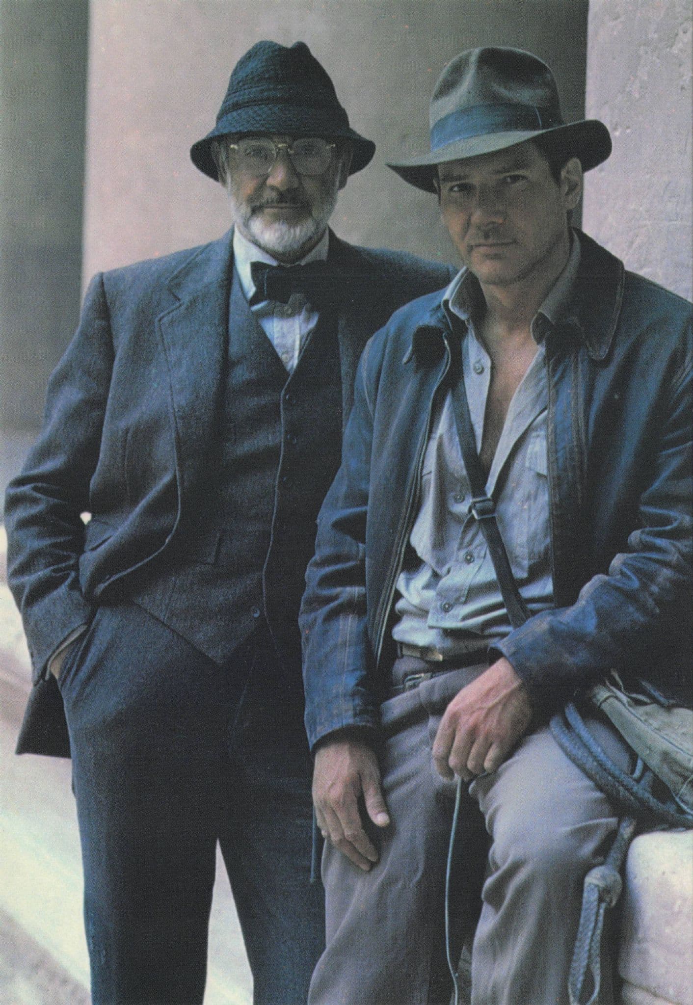 Indiana Jones & The Last Crusade Film Rare USA Photo Postcard