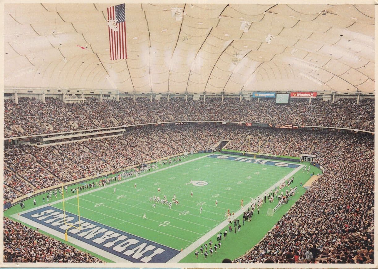 Indianapolis Colts American Football Stadium Postcard