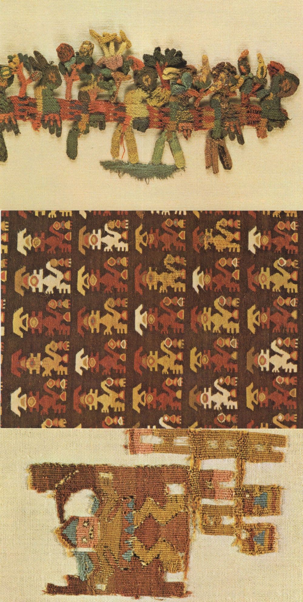 Interlocked Slit Tapestry & Decorative Loop Stitch Birmingham 3x Postcard s