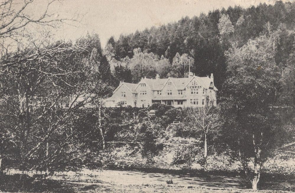 Invergarry Hotel Antique Scottish Postcard