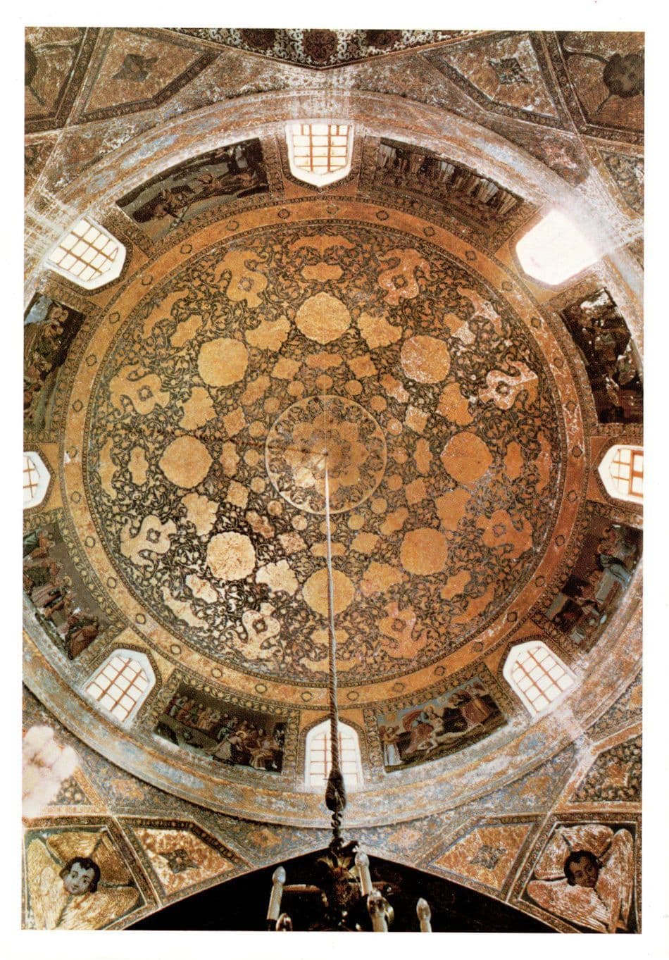 Isfahan Armenian Church Of Bethlehem Iran Arab Postcard