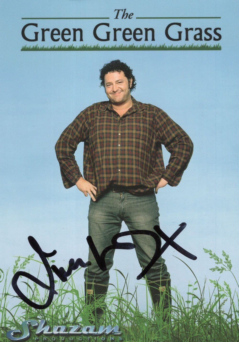 Ivan Kaye in The Green Green Grass Hand Signed Official Cast Card Photo