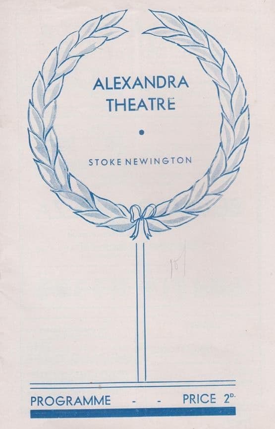 Ivor Novello Musical Fresh Fields WW2 Stoke Newington London Theatre Programme
