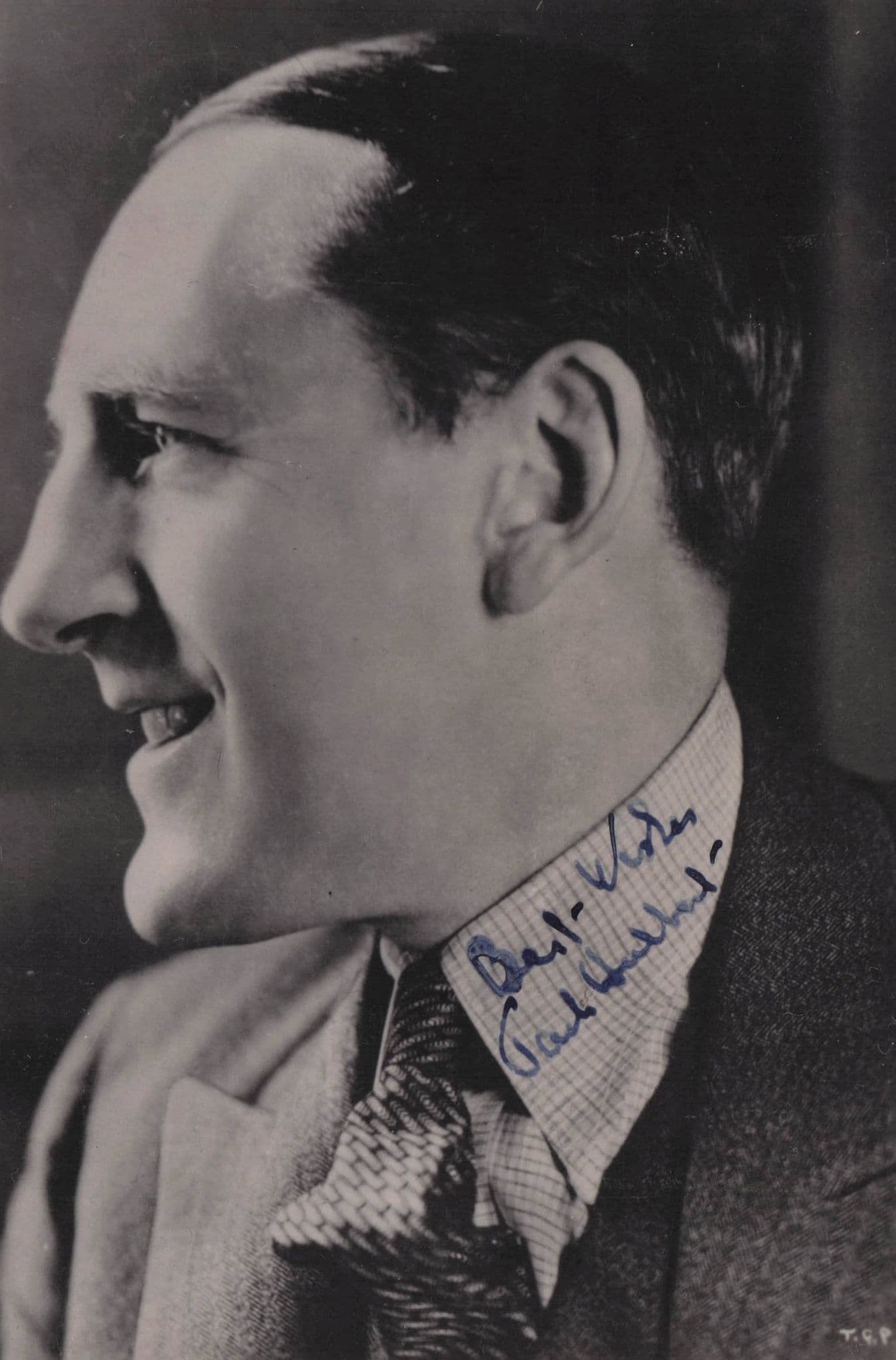 Jack Hulbert Comedian Singer Old Hand Signed Photo