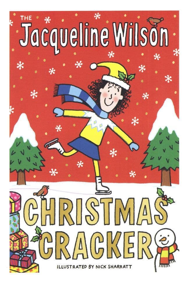 Jacqueline WIlson Christmas Cracker Childrens Book Postcard