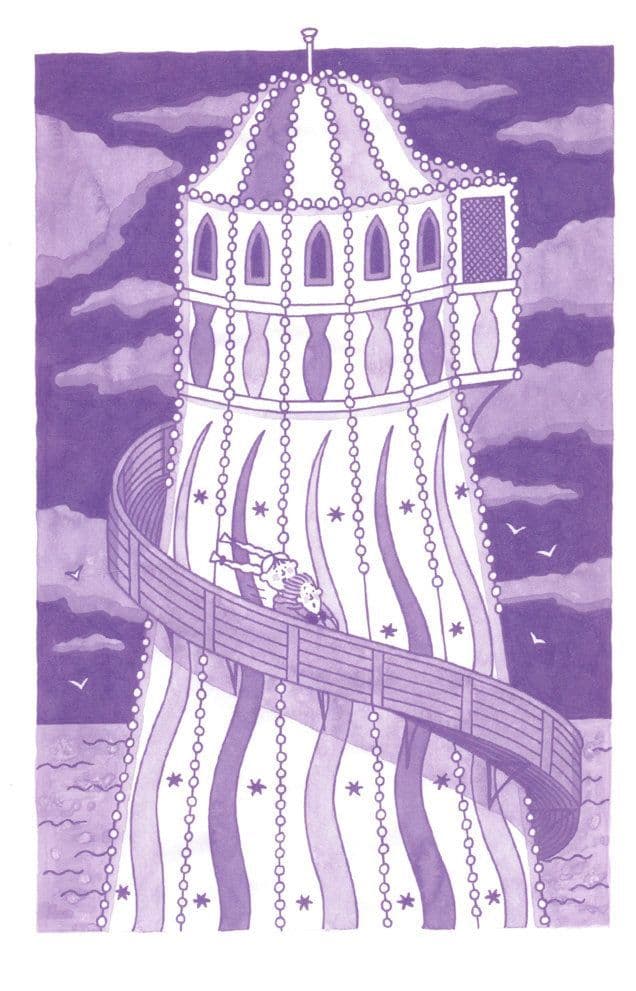 Jacqueline Wilson Clean Break Book Artist Postcard
